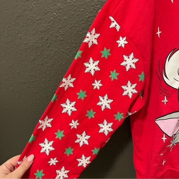 Tom & Jerry Juniors' Christmas Light-Up Sweatshirt Juniors Large, holiday - Picture 7 of 12